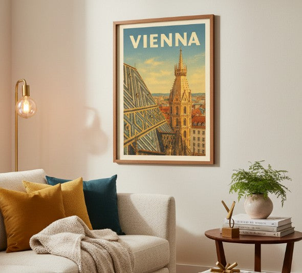 Austria, Vienna - Historic Rooftops