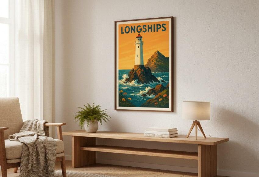 England, Longships - Lighthouse