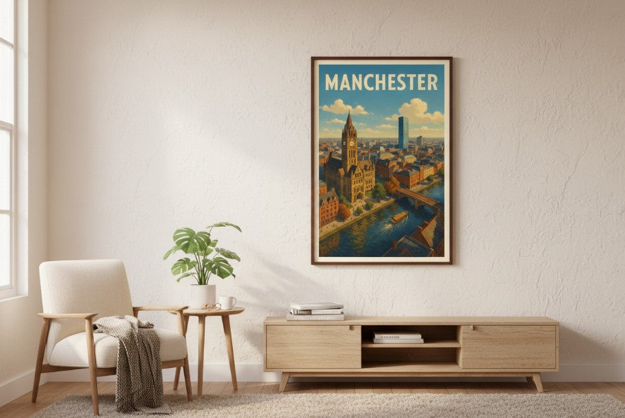 England, Manchester - City Scape