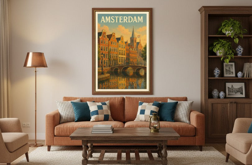 Netherlands, Amsterdam, River