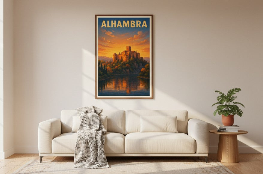 Spain, Granada - Alhambra Castle