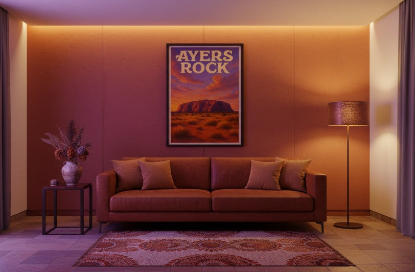 Australia, Ayers Rock, Sunset