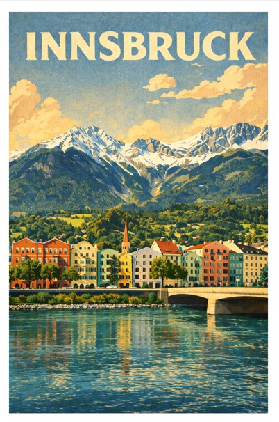 Austria, Innsbruck - Vintage Sun