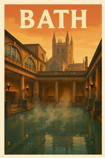 England, Bath, Pools