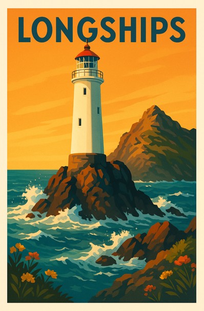England, Longships - Lighthouse