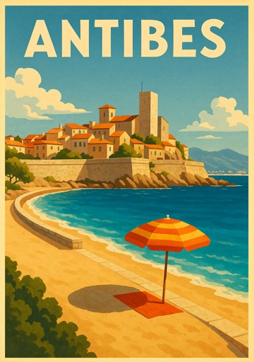 France, Antibes, Beach