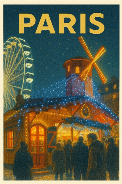 France, Paris - Christmas Market