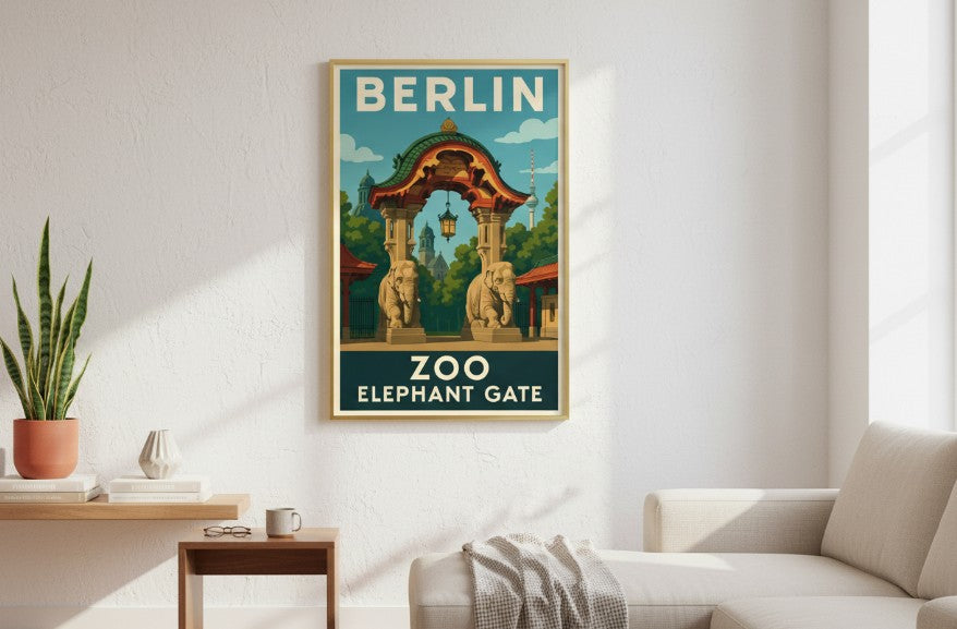Germany, Berlin - Zoo Ele Gate