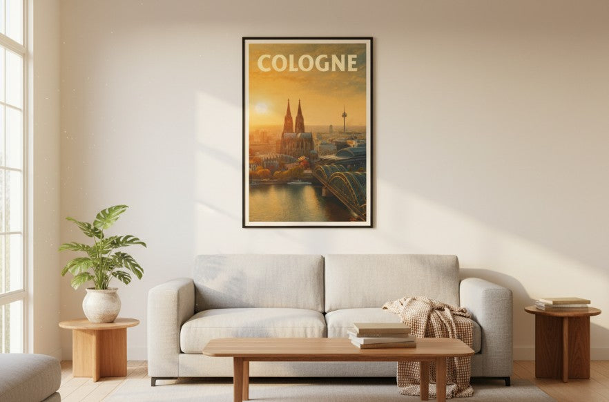 Germany, Cologne - Sunset