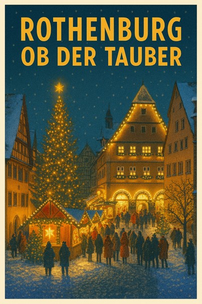 Germany, Rothenburg - Christmas Market