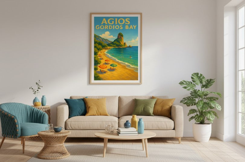 Greece, Agios, Gordios Bay