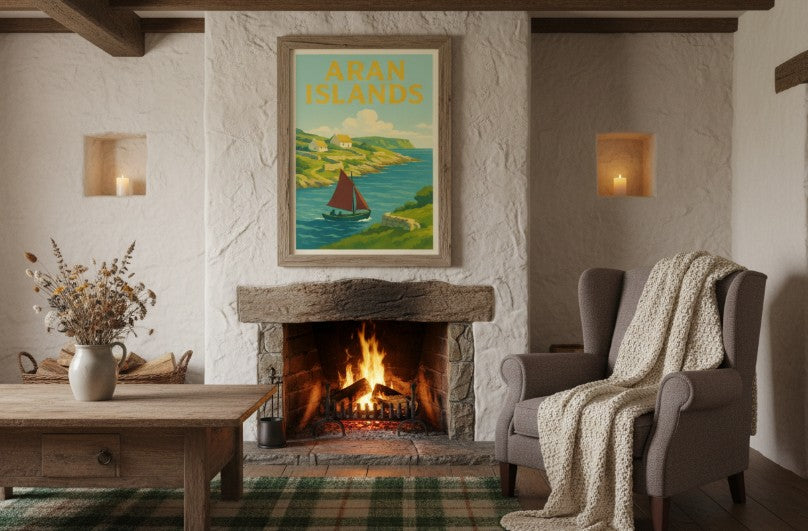 Ireland, Aran Island, Coast