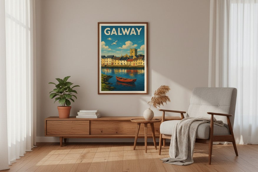Ireland, Galway - River Building