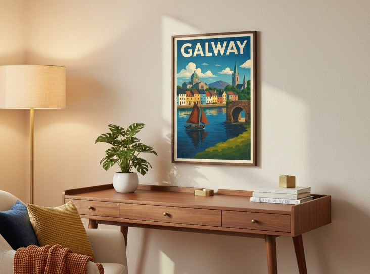Ireland, Galway - River Front
