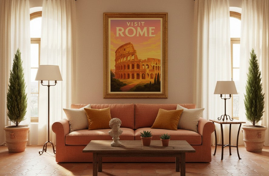 Italy, Rome, Colosseum, Sunrise
