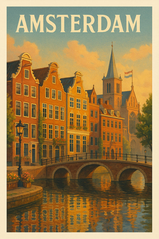 Netherlands, Amsterdam, River