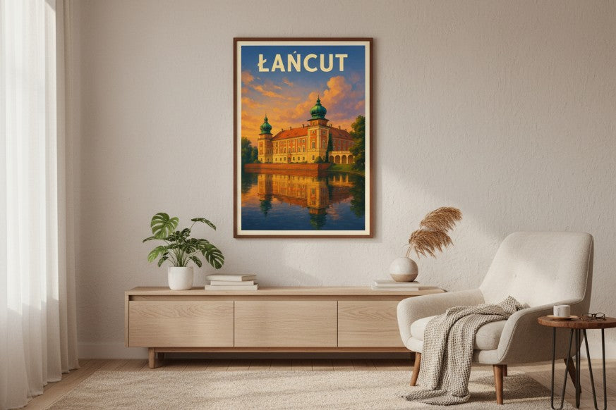 Poland, Lancut - Castle Sunset