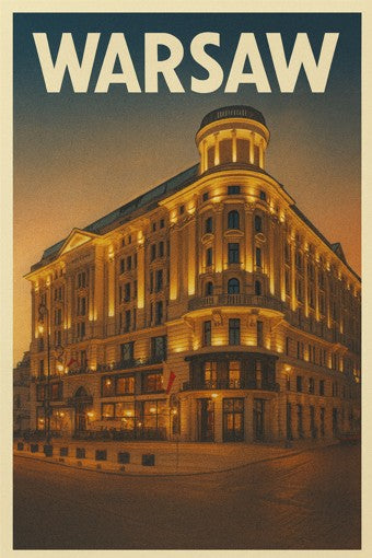 Poland, Warsaw, Bristol, Sunset