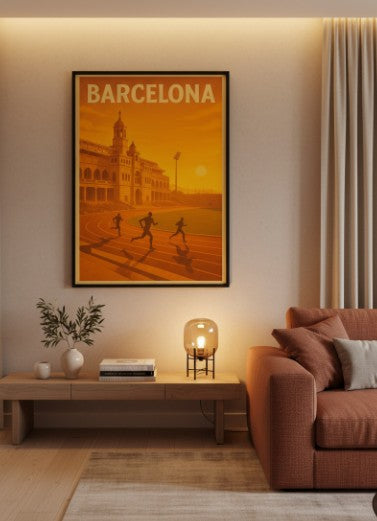 Spain, Barcelona, Olympic, Track