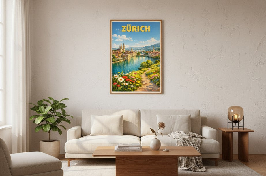 Switzerland, Zurich - Flower City